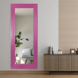 Delano Mirror - Glossy Hot Pink