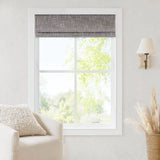 Total Blackout Cordless Roman Shade, Grey