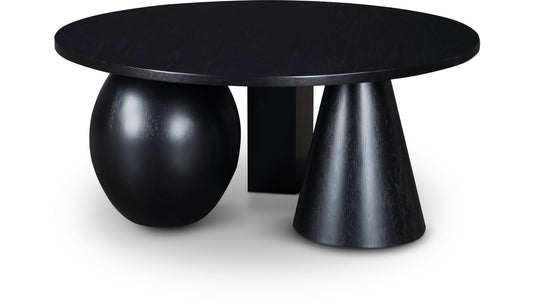 Revive Coffee Table - Sleek Art Deco Design with Unique Geometric Bases for Modern Living Spaces