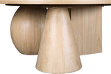 Revive Coffee Table - Sleek Art Deco Design with Unique Geometric Bases for Modern Living Spaces