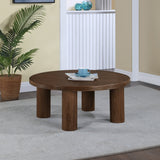 Hayden Coffee Table - Timeless Mid-Century Modern Design with Fluted Wood Texture for Your Home