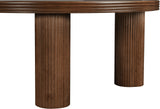 Hayden Coffee Table - Timeless Mid-Century Modern Design with Fluted Wood Texture for Your Home