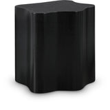 Zaire End Table - Art Deco Elegance with Unique Wood Grain, Perfect for Modern Living Spaces