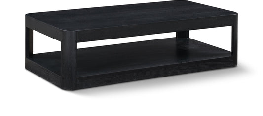 Reeves Coffee Table - Elegant Art Deco Design with Sturdy Solid Wood and MDF Construction for Modern Homes