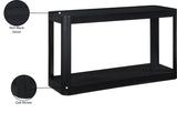 Reeves Console Table - Stylish Art Deco Design with Sturdy Construction and Practical Storage Solution
