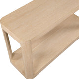 Reeves Console Table - Stylish Art Deco Design with Sturdy Construction and Practical Storage Solution