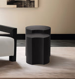 Dimple Black End Table - Stylish Modular Iron Design for Modern Living Rooms and Contemporary Spaces