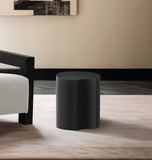 Dimple Black End Table - Stylish Modular Iron Design for Modern Living Rooms and Contemporary Spaces