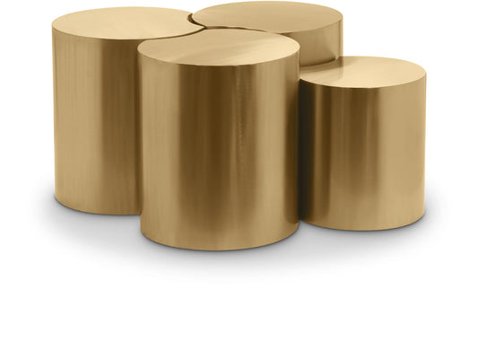 Dimple Coffee Table - Stunning Brushed Iron Design for Contemporary Living Spaces and Modular Use