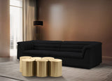 Dimple Coffee Table - Elegant Brushed Iron Design Perfect for Modern Living Room Spaces and Decor