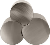 Dimple Coffee Table - Contemporary Brushed Iron Design for Modern Living Spaces and Versatile Style