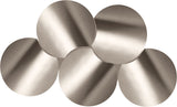 Dimple Coffee Table - Contemporary Brushed Gold Iron Design for Modern Living Spaces and Style