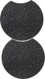Dimple Black End Table - Contemporary Iron Design with Stylish Terrazo Pattern for Modern Spaces