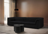 Dimple Contemporary Coffee Table - Stylish Iron Construction with Black Terrazo Design for Modern Homes