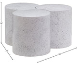 Dimple Contemporary Coffee Table - Modular Brushed Iron Design for Stylish Living Spaces