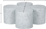Petal Gold Coffee Table – Stylish Modular Design for Contemporary Living Rooms with Storage Space