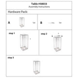 Echo Stainless Steel Pedestal