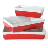 Martha Stewart 3-Piece Oven to Table Stoneware Baker Set