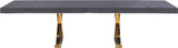 Excel Extendable Dining Table with Elegant Inverted X-Legs for Stylish Family Gatherings and More