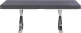 Excel Extendable Dining Table with Elegant Inverted X-Legs for Stylish Family Gatherings and More