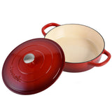 Crock Pot Artisan 5-Quart Enameled Cast Iron Braiser