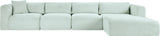 Shaggy - 4 Piece Modular Sectional