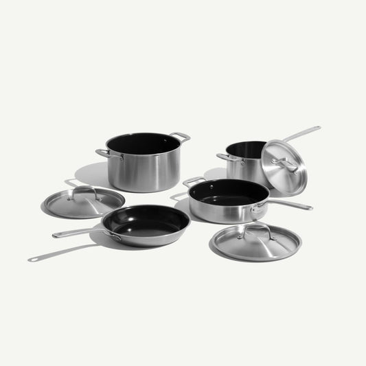 MADE IN CeramiClad® 2.0 Non Stick Cookware Set