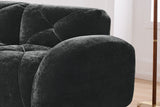 MYLO 80" Loveseat with 2 Ottomans