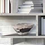 Contemporary Nickel and Black Bowl- Small
