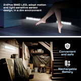 3-Pack Motion Sensor Under Cabinet Lights