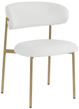 Lupita - Dining Chair With Brushed Gold Legs (Set of 2)
