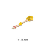 Cute Fruit Ceramic Spoon for Dessert & Kids