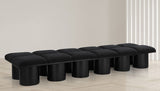 Pavilion - 12 Piece Modular Bench With Black Base