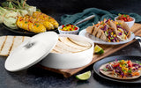 Kook Tinga Hand-Painted Ceramic Tortilla Warmer