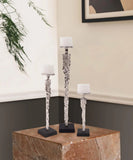 Abstract Figure Candle Holder Short