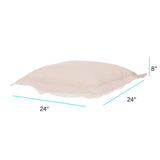 Puff Chair Ottoman Seascape Sand Cushion and Cover