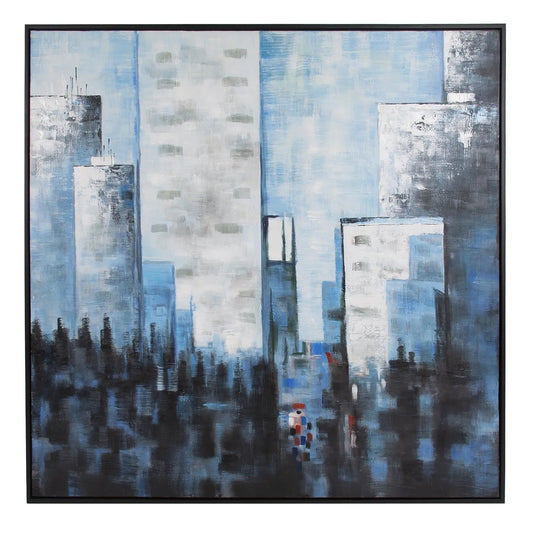 View From The Window Hand Painted Original Art