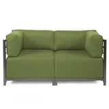 Axis 3pc Sectional Seascape Moss Titanium Frame