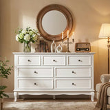 7-Drawer Dresser – Modern Storage with Wave Design