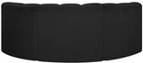 Arc - Boucle Fabric 3 Piece Modular U-Shaped Sofa