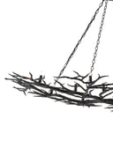 Rainforest Large Bronze Chandelier