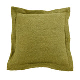 Patio Scroll Puff Ottoman Cover & Cushion- Alicante Moss