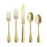 Savoy Gold 5pc Place Setting