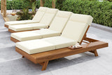 ORVA Outdoor Lounge Chaise with Headrest