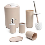 Moss & Stone Modern Bathroom Accessories Set