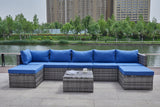 FELON 5-Seater Patio Extra Large Sectional Set