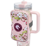 Blue Stallion Pink Jasmine Tumbler Pouch