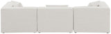 Cube - Linen Modular 3 Seat Sofa