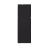 Stucco Dressing Mirror - White