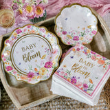 Baby in Bloom 62pc Floral Tableware Set